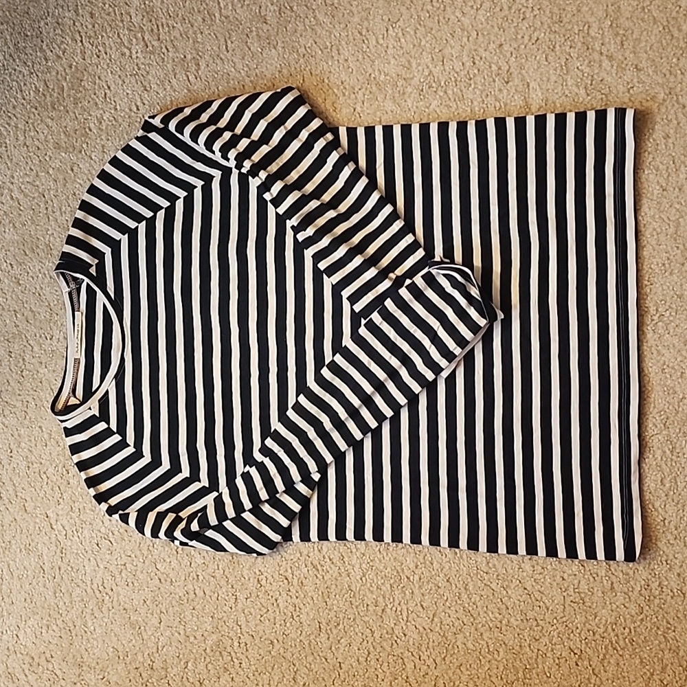 Nudie jeans blue and white long sleeve t-shirt. Size medium